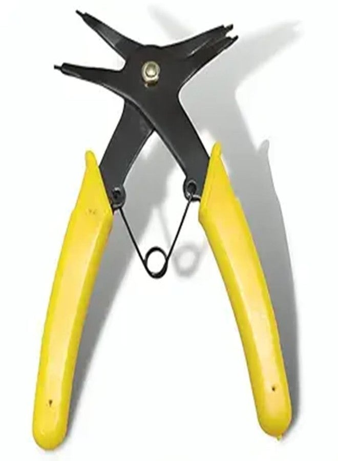 ziodic كماشة حلقات تثبيت متعددة الوظائف 2 في 1 من زيوديك، نوع رباعي الاتجاهات، كماشة حلقات تثبيت 7 بوصة، أداة يدوية متعددة الأغراض، سعة من 10 إلى 40 مم - Image 1